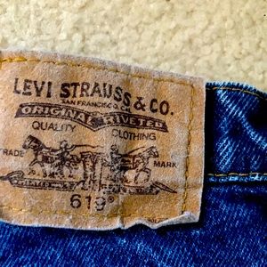 LEVIS 619 jeans straight leg vintage